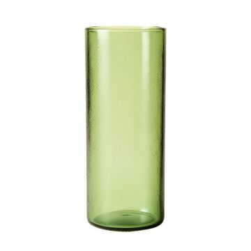 Oak Bend Empty Decorative Vase - Green