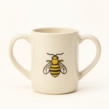 Kasota Honey Bee Tea Infuser Mug Set (synthetic illustration; no displayed measurements)