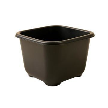 Hill Brook Empty Raised Planter - Black