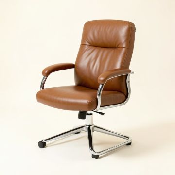 Adur Genuine Leather Conference Chair (synthetic illustration; no displayed measurements)