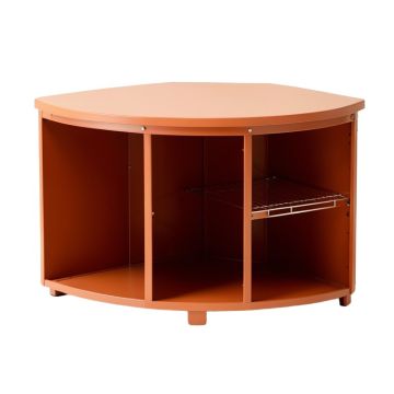 River Bend Empty Countertop Canister Rack - Terracotta