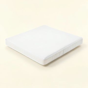Waterproof Polyester Mattress Pad (synthetic illustration; no displayed measurements)