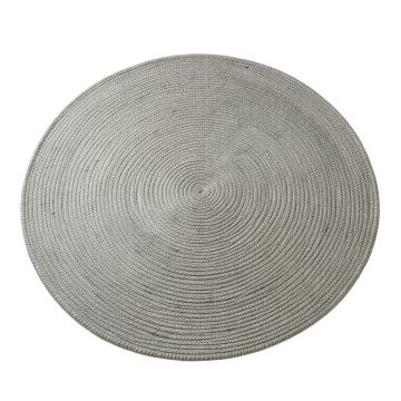 Juniper Arc Round Area Rug - Gray