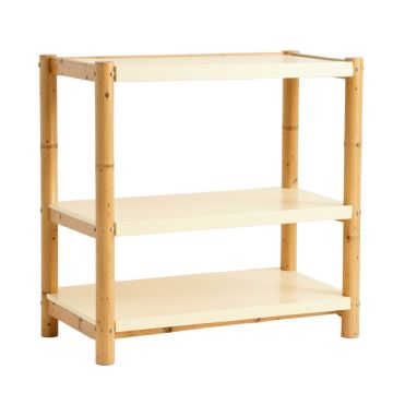 Laurel Arc Empty Seed-Starting Shelving Unit Without Lights - Cream