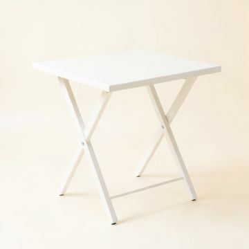 Hill Arc Compact Balcony Table (synthetic illustration; no displayed measurements)