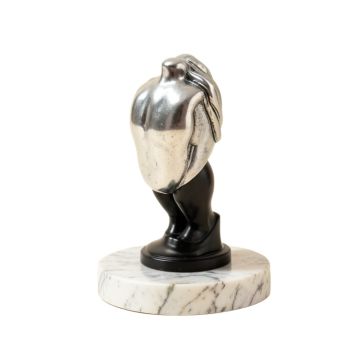 Savoy Marble Base In Metal