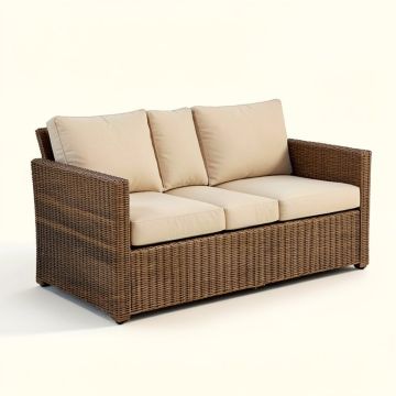 Silloth Patio Sofa With Cushions (synthetic illustration; no displayed measurements)