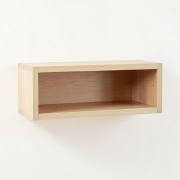 Maple Branch Wall-Mounted Shelf - Beige (synthetic illustration; no displayed measurements)