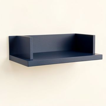 Clay Bluff Wall-Mounted Shelf - Navy (synthetic illustration; no displayed measurements)