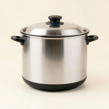 8Qt 10-In-1 Pressure & Slow Cooker , Multi-Modes W/ Accessories , Stainless Steel (synthetic illustration; no displayed measurements)