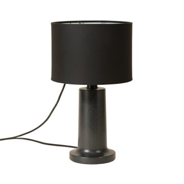 Aneka 6 '' Dark Granite Table Lamp