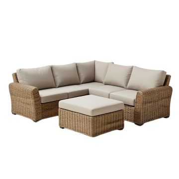 Bettino 7 Piece Patio Sectional With Cushion