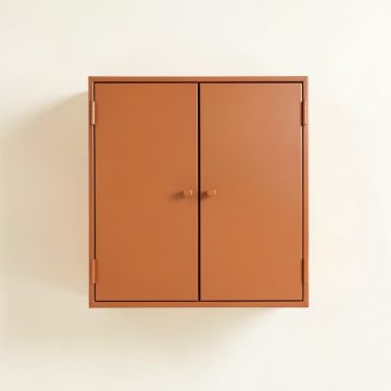Elm Canyon Wall-Mounted Laundry Cabinet - Terracotta (synthetic illustration; no displayed measurements)