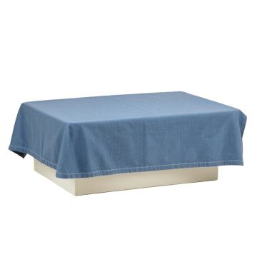 Elm Falls Flat Bed Sheet - Blue