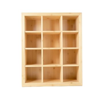 Heath Bluff Empty Mug-Storage Cabinet Insert - Ivory