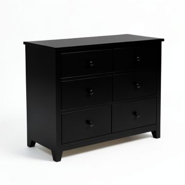 Iserman Storage 6 Drawer Double Dresser (synthetic illustration; no displayed measurements)