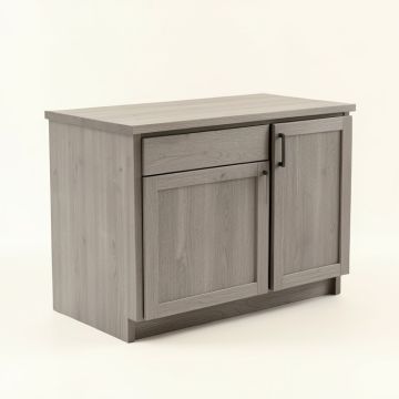 Ridge Crossing Freestanding Laundry Folding Counter - Gray (synthetic illustration; no displayed measurements)