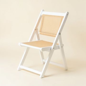 Flint Arc Folding Outdoor Chair (synthetic illustration; no displayed measurements)