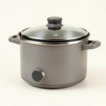 Delonghi Cks1660D Livenza Programmable 6 Qt . Slow Cooker With Stovetop-Safe Pot (synthetic illustration; no displayed measurements)
