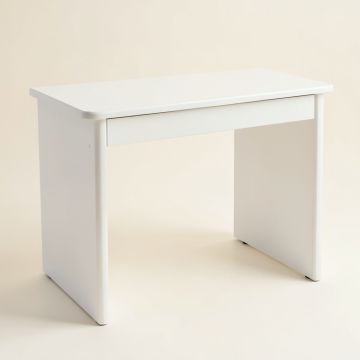 Pine Field Writing Desk - White (synthetic illustration; no displayed measurements)