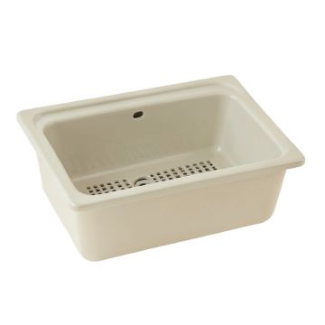 23 '' L X 16 '' W Farmhouse Kitchen Sink With Sink Grid And Basket Strainer