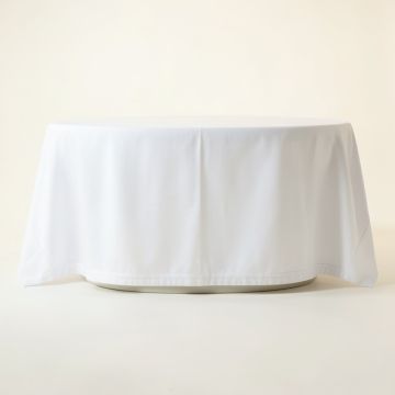 Fern Crest Flat Bed Sheet - White (synthetic illustration; no displayed measurements)