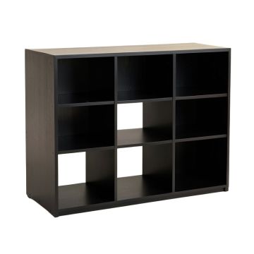 Lake Dale Desktop Shelving Unit - Black