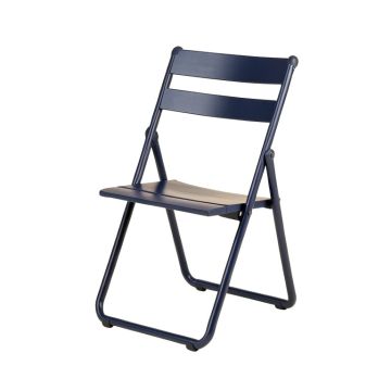 Hazel Brook Folding Outdoor Chair - Navy