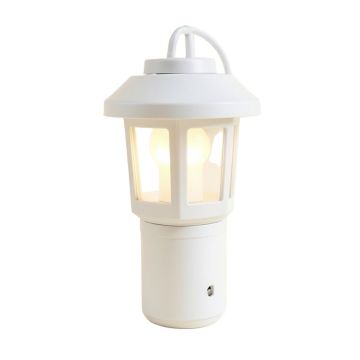 Tray White Plug-In Led Outdoor Floating Light (synthetic illustration; no displayed measurements)