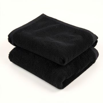 Glen Bridge Bath Towel - Black (synthetic illustration; no displayed measurements)