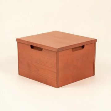 Fern Bridge Low Toy Storage Unit - Terracotta (synthetic illustration; no displayed measurements)