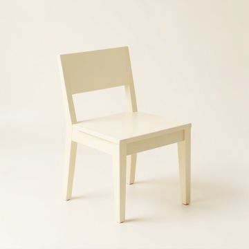 Ash Bluff Small Chair - Cream (synthetic illustration; no displayed measurements)