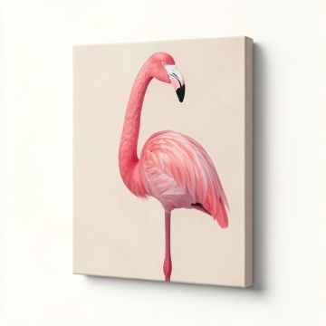 Flamingo Fever Vii By Anne Tavoletti - Wrapped Canvas Graphic Art Print (synthetic illustration; no displayed measurements)