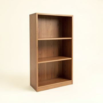 Luca 22 '' H X 18 '' W Solid Wood Etagere Bookcase (synthetic illustration; no displayed measurements)