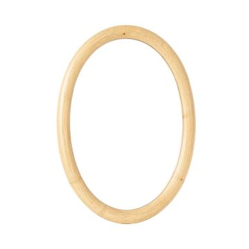 Elm Bridge Framed Wall Mirror - Cream