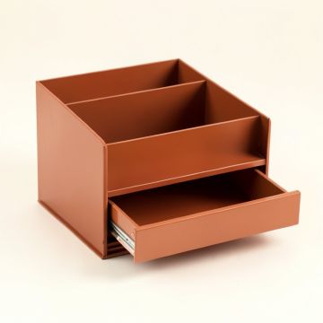 Fern Arc Empty Coffee-Station Organizer (synthetic illustration; no displayed measurements)