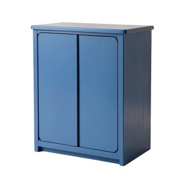 Maple Crossing Freestanding Laundry Folding Counter - Blue