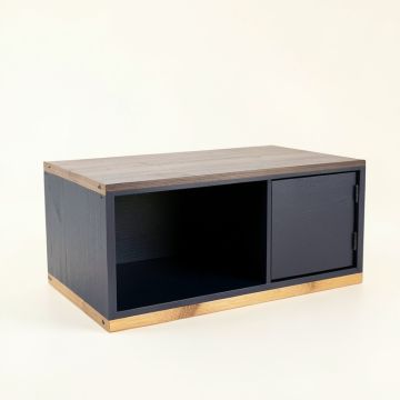 Sage Crest Shoe Storage Bench - Navy (synthetic illustration; no displayed measurements)