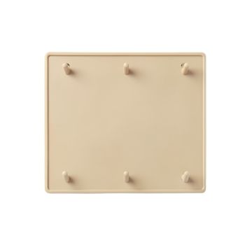Sage Arc Empty Wall-Mounted Tool Organizer Panel - Beige
