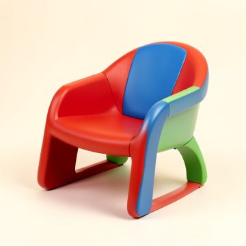 Adelman Scoop Rocker Kids Chair (synthetic illustration; no displayed measurements)