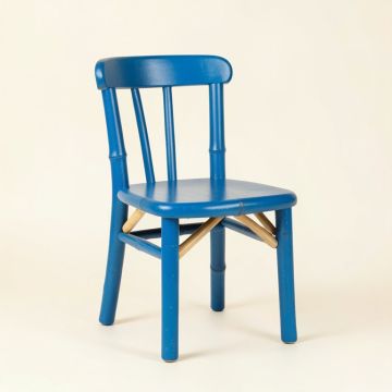 Bay Bend Small Chair - Blue (synthetic illustration; no displayed measurements)