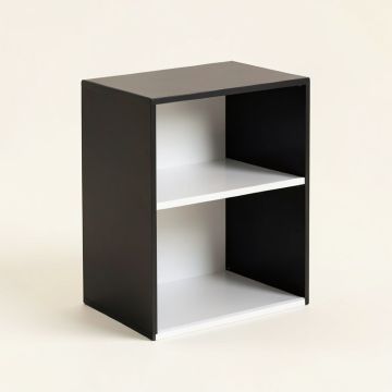 Raunds 70 H X 57 W Closet Island Bookcase (synthetic illustration; no displayed measurements)