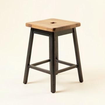 Safco Bosk Wood Stool (synthetic illustration; no displayed measurements)