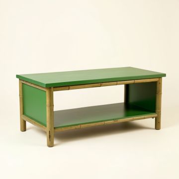 Lake Crossing Coffee Table - Green (synthetic illustration; no displayed measurements)
