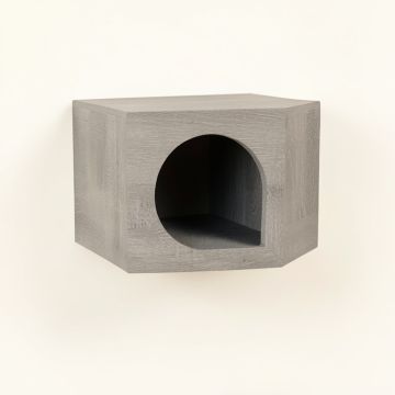 Lake Dale Wall-Mounted Cat Perch - Gray (synthetic illustration; no displayed measurements)