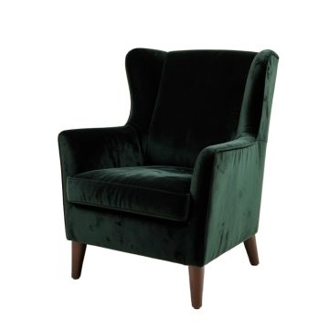 Brutus 27.6 '' Wide Velvet Wingback Chair