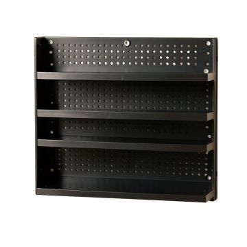 Reed Bend Empty Wall-Mounted Tool Organizer Panel - Black