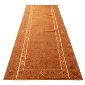 Sage Bluff Narrow Runner Rug - Terracotta