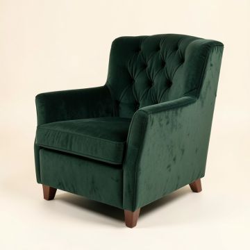 Faircloth Tufted Upholstered Wingback Parsons Chair (synthetic illustration; no displayed measurements)