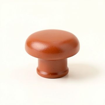 Ridge Brook Cabinet Knob Without Packaging - Terracotta (synthetic illustration; no displayed measurements)